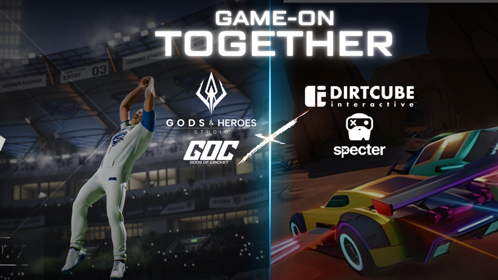 Dirtcube Interactive joins hands with Gods and Heroes Studio to launch “Gods of Cricket”, the World’s First 11v11 Cricket Gaming Experience