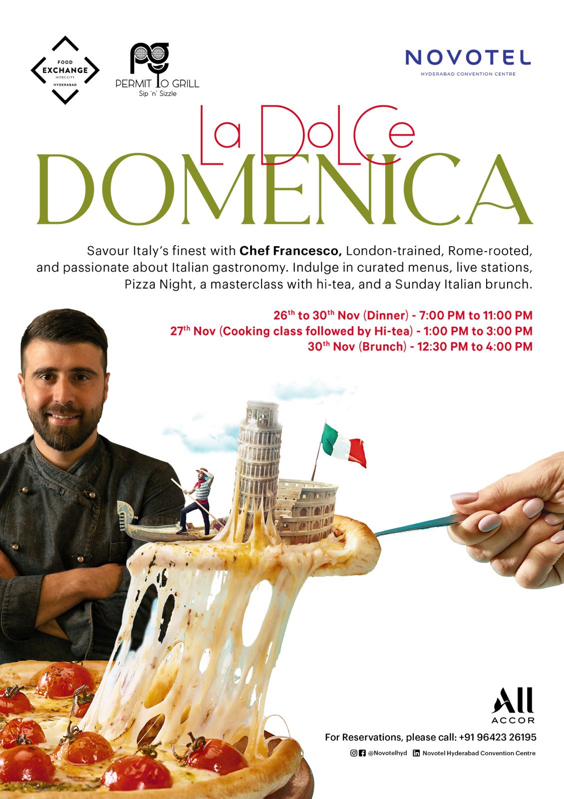 Italian Food Festival at Novotel