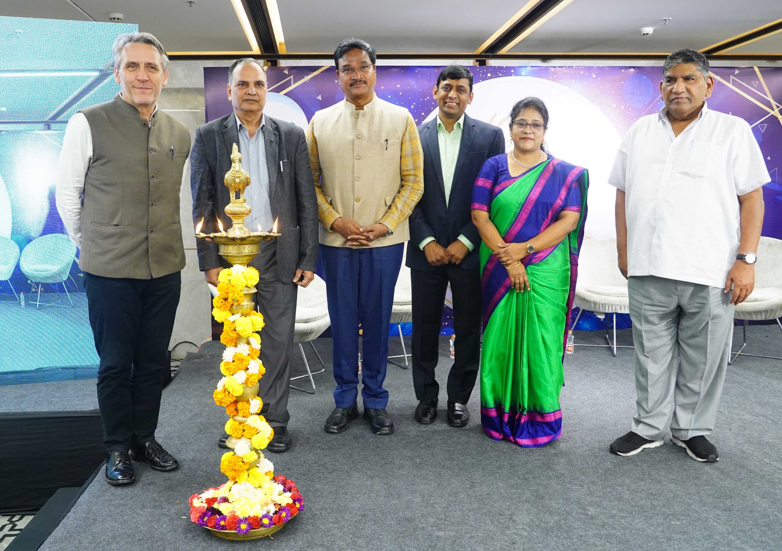 GARETH WYNN OVEN_ DR SHAILENDRA KUMAR JOSHI_ AV RANGANATH_DR CHINNABABU SUNKAVALLI_MRS CHINNABABU_SUJATHA RAO