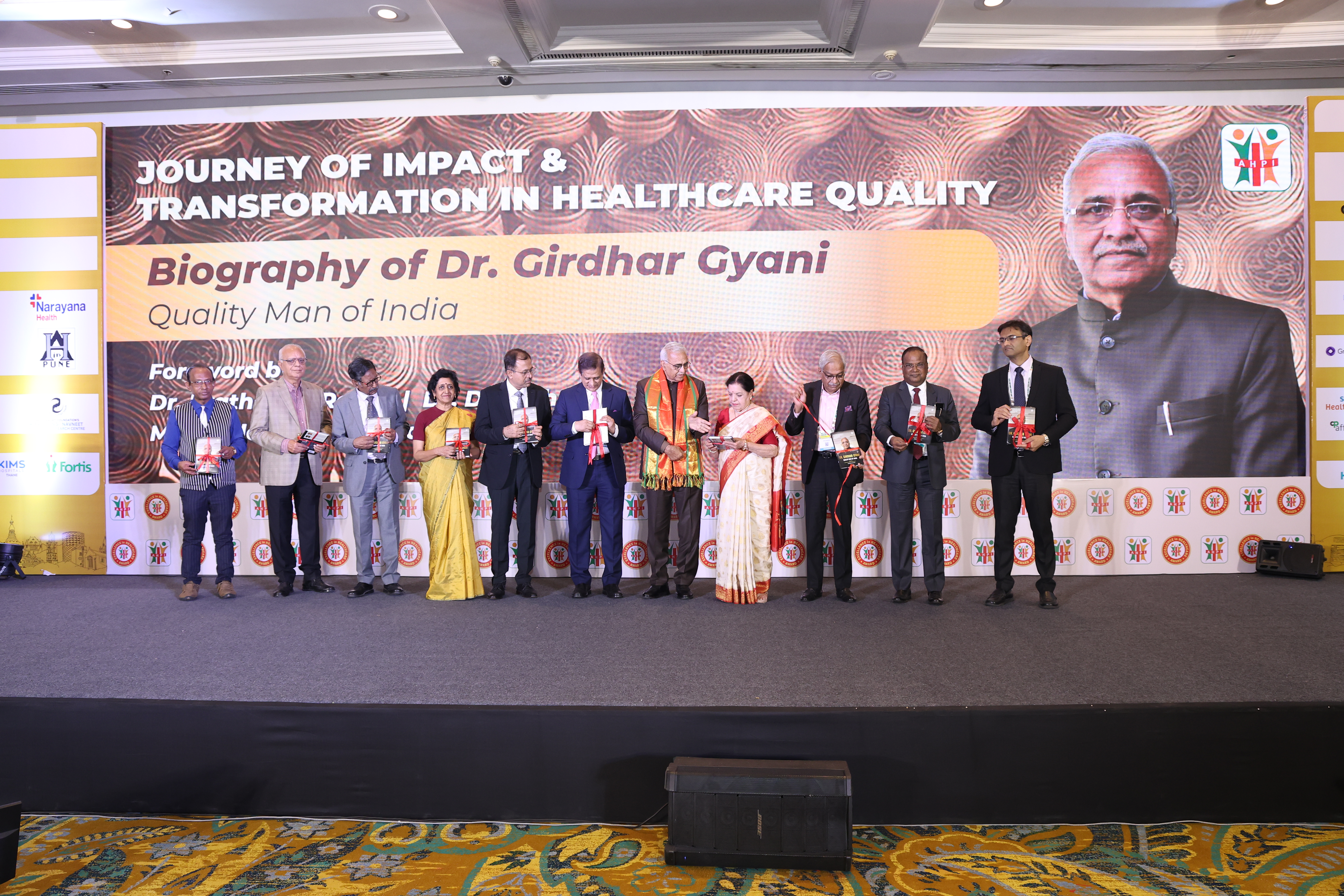 Landmark Biography Celebrates Dr. Girdhar Gyani, “Quality Man of India,” at AHPI Global Conclave