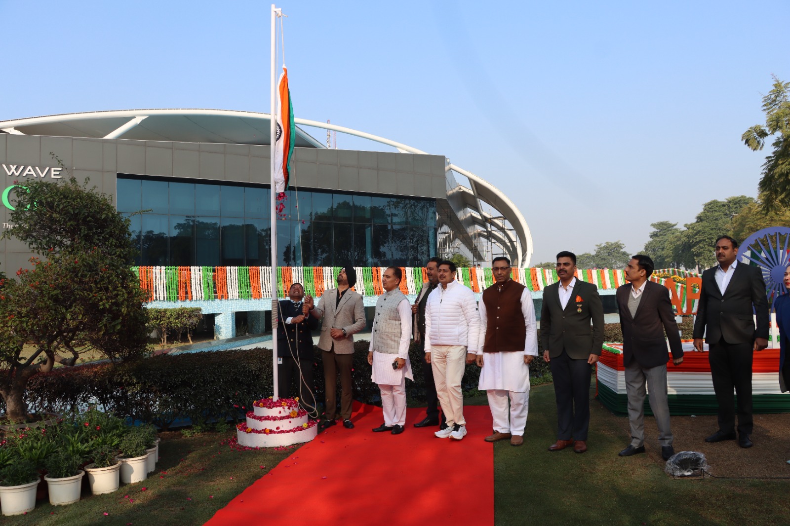 Wave City celebrates 77th Republic Day with patriotic fervor-Pic 2