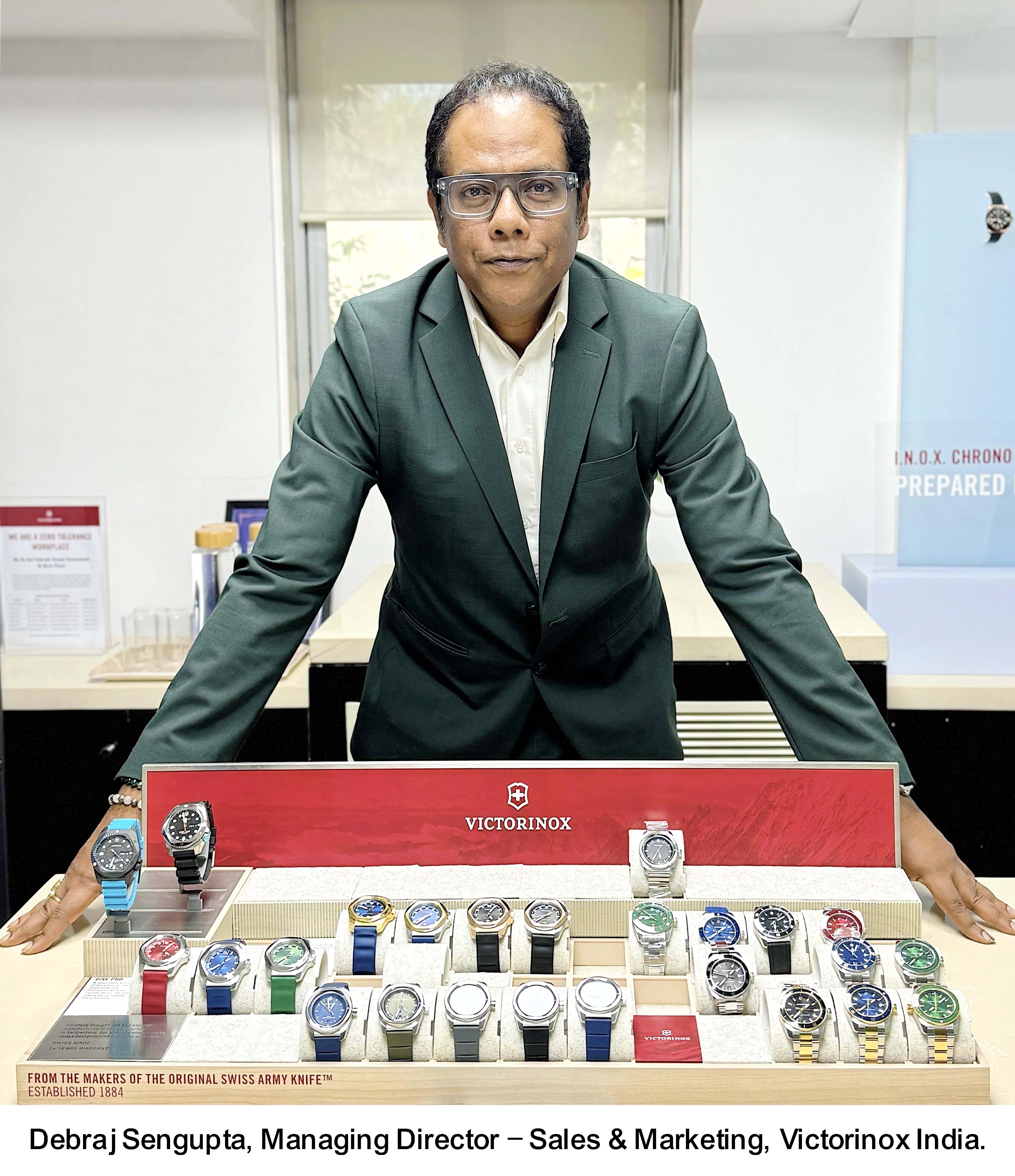 Debraj Sengupta, Managing Director – Sales & Marketing, Victorinox.