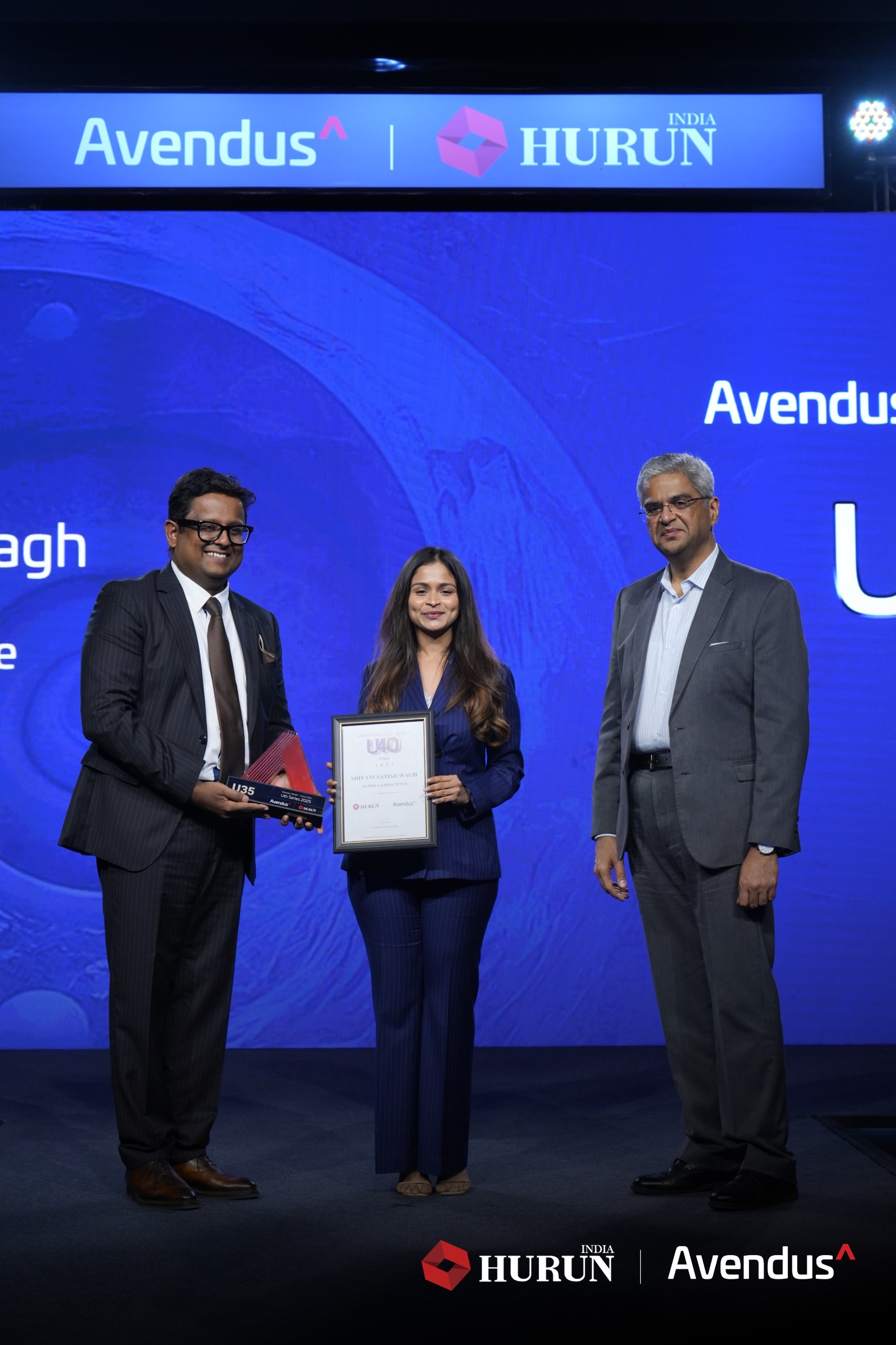 Ms. Shivani Wagh, Joint MD, Supriya Lifescience Ltd - Avendus Hurun India Award 2025